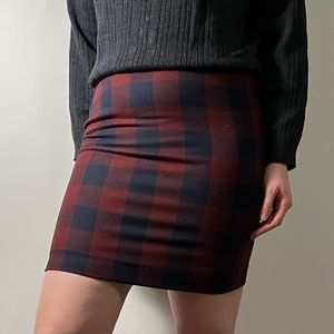 Plaid skirt